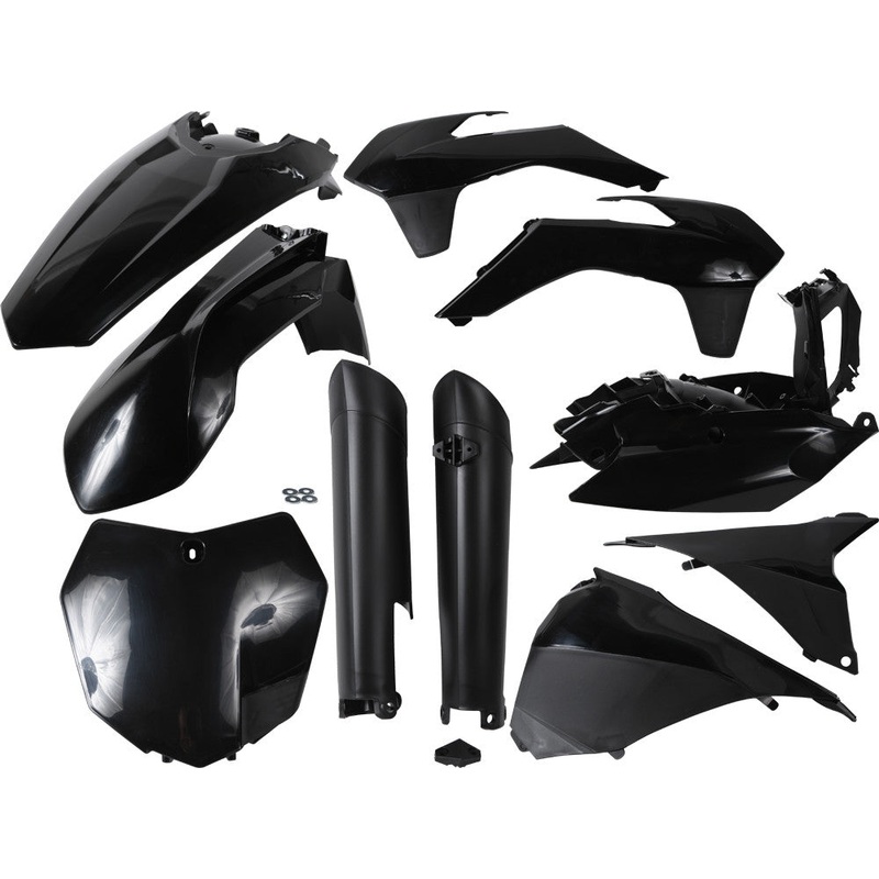 ACERBIS FULL PLASTIC KIT BLACK 2314330001