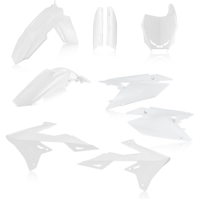 ACERBIS FULL PLASTIC KIT WHITE 2686550002