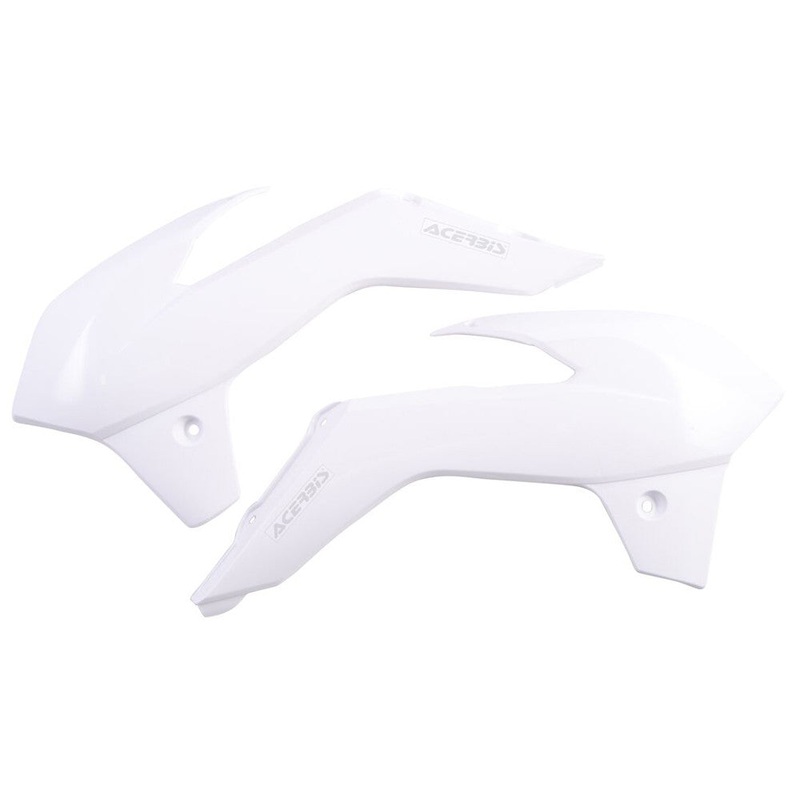 ACERBIS RADIATOR SHROUDS WHITE 2314260002