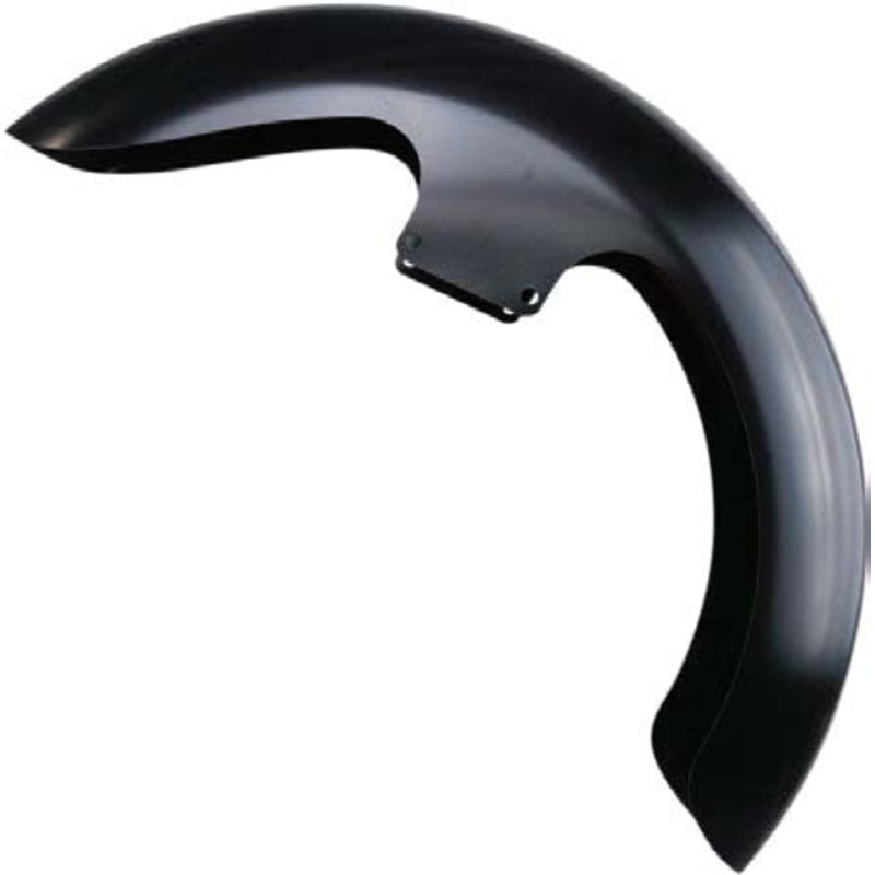 BAGGERNATION THICKY FENDER OEM 16" THRU 19" W/CHROME ADAPTERS 14-UP THICKY-OEM-14L-C