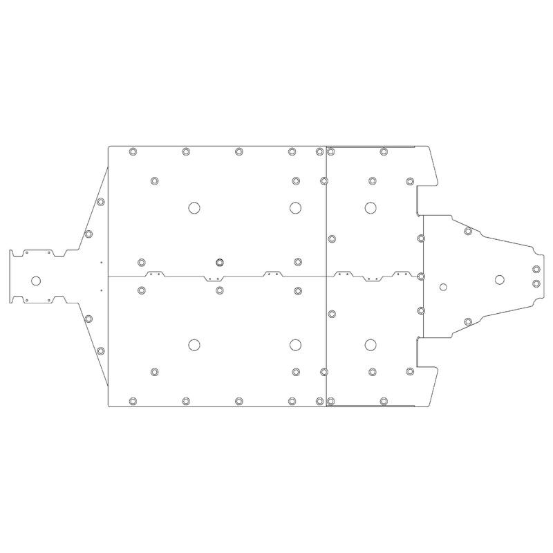 OPEN TRAIL OT UHMW SKID PLATE POL RANGER CREW OT-RGR-SK-CREW-18