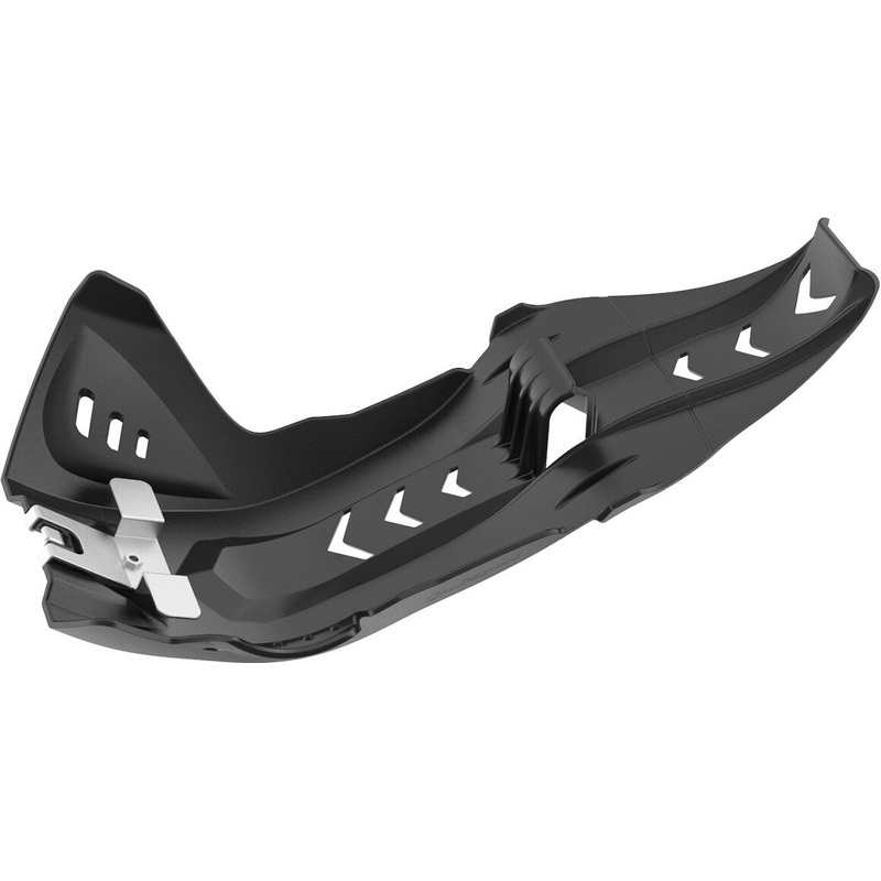 POLISPORT FORTRESS SKID PLATE W/LINK PROTECTOR BLACK 8469100001