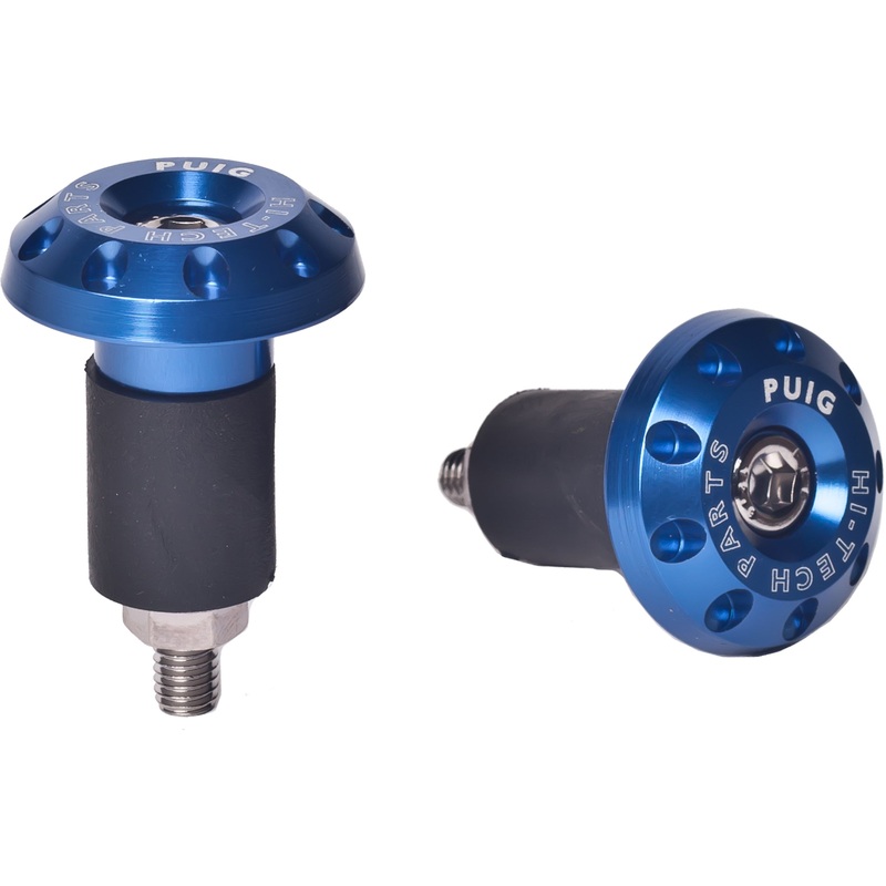 PUIG BAR-ENDS HI-TECH UNIVERSAL BLUE 6222A