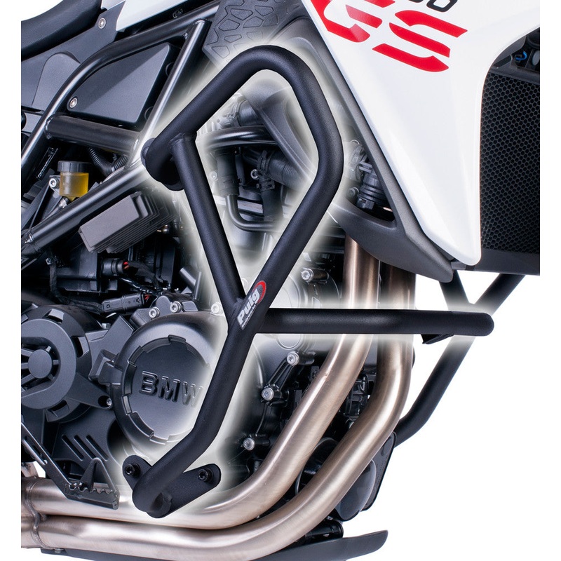 PUIG ENGINE GUARDS BLACK 6537N