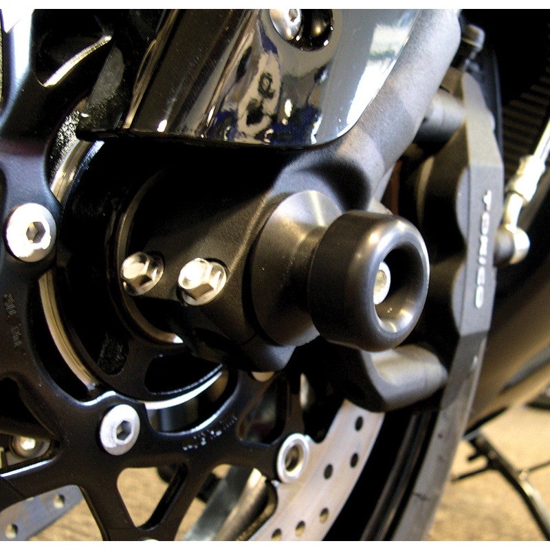SHOGUN FRONT AXLE SLIDERS BLACK 702-4429