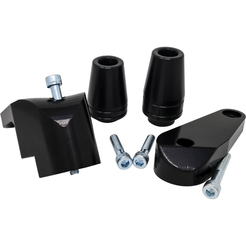 SHOGUN PR/FRAME SLIDERS BLACK NO CUT YAMAHA 750-6229