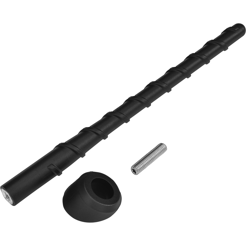 BIG BIKE PARTS SPIRAL SHORTY ANTENNA AM/FM INDIAN VICTORY HARLEY 41-180