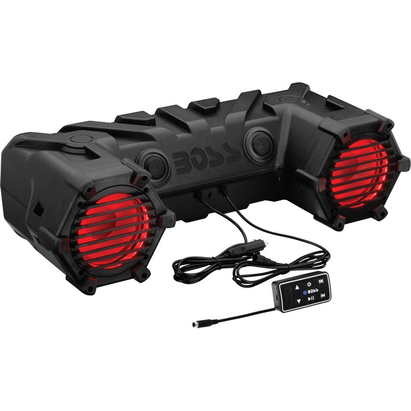 BOSS AUDIO 450W BLUETOOTH ALL TERRAIN LED SOUND SYSTEM ATV30BRGB