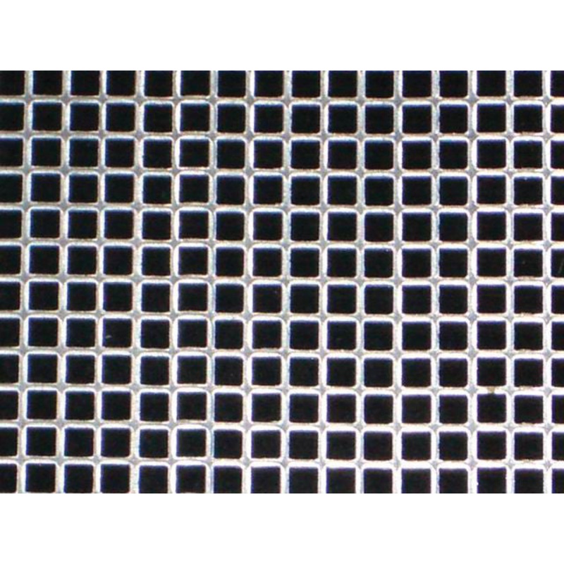 HELIX ALUMINUM MESH SHEET 18" X 18" SQUARE 005-1801