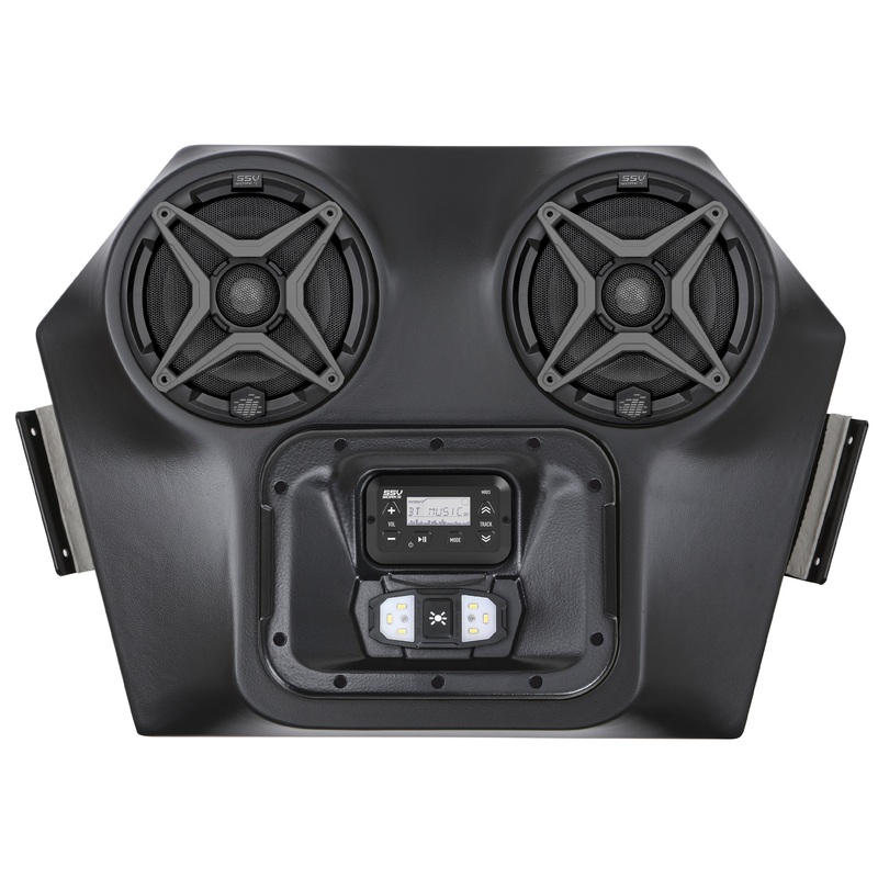 SSV WORKS SSV WP3 OVRHD SPKR KIT POL RZR 570/8/9 2 SPKR WP3-RZOA