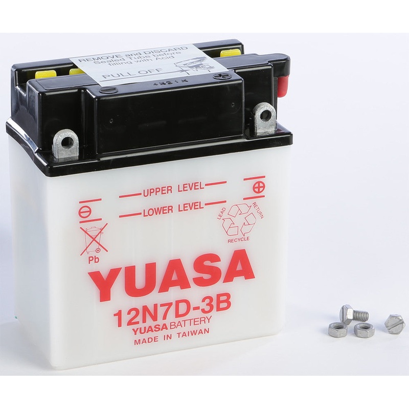YUASA BATTERY 12N7D-3B CONVENTIONAL YUAM227DB