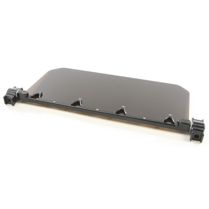 AXIA 12" SUN VISOR TINTED 2 CLAMP MOUNTS NEEDED MODSVT-BK
