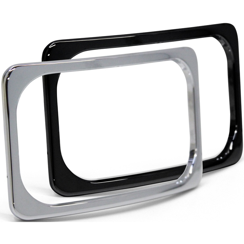 BAGGERNATION STEALTH II LICENSE PLATE FRAME CHROME SLP2-C