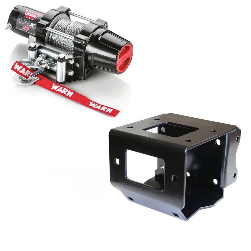 Warn VRX-25 2500lb Winch Kit For Polaris Sportsman 570 (Base/Utility)