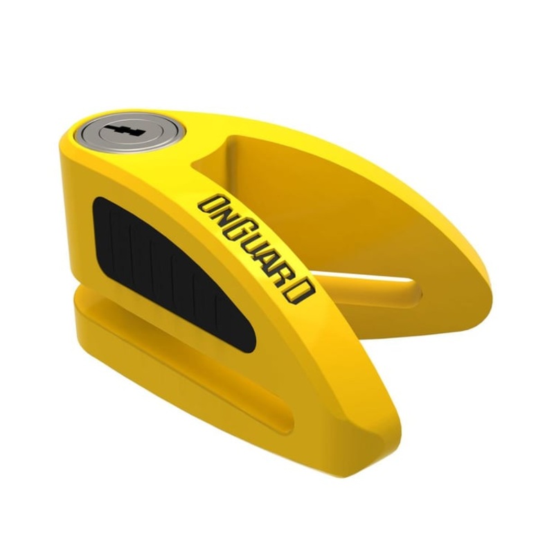 OnGuard Boxer Yellow 8mm Pin Disc Lock