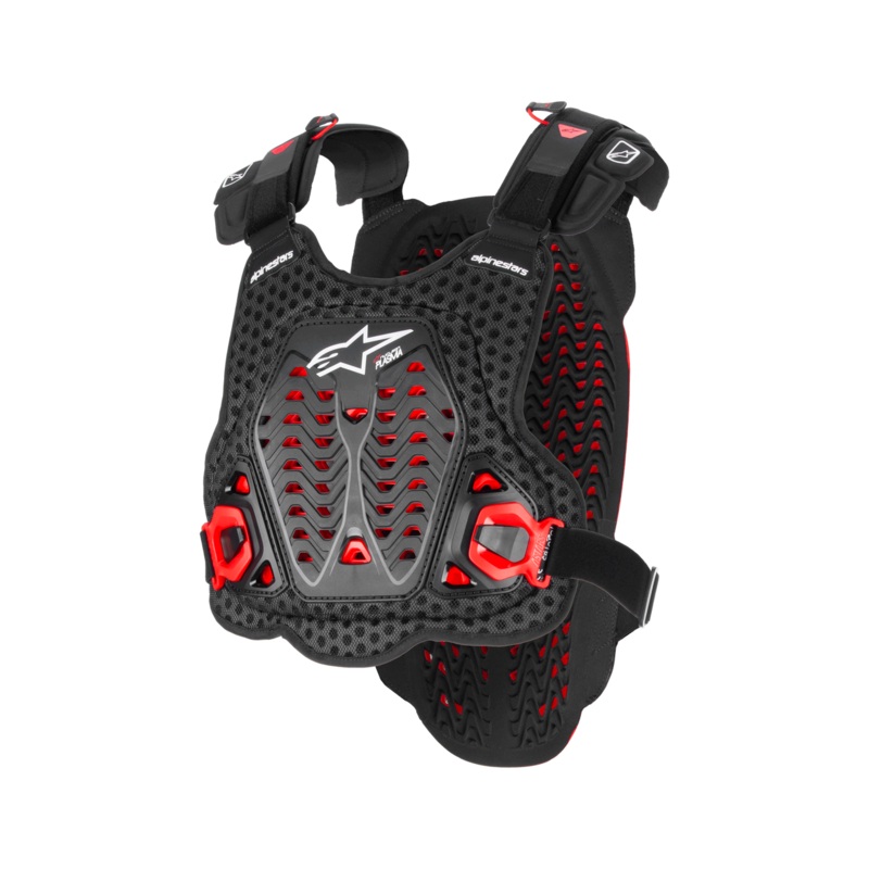 Alpinestars A5 Plasma Chest Protector - Black Red White