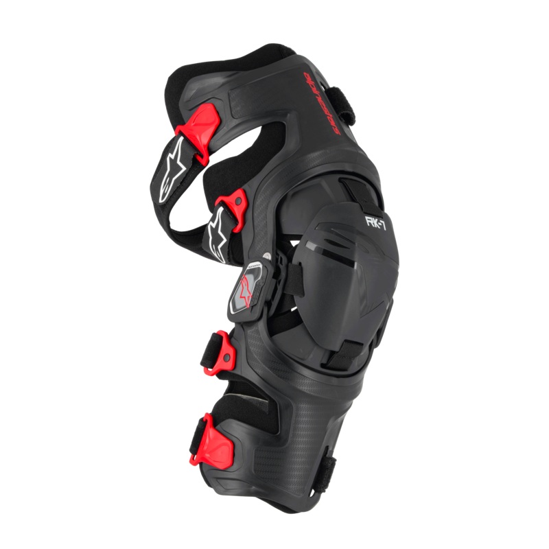 Alpinestars Rk7 Plasma Knee Brace - Black Red