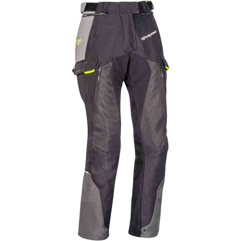 Ixon Balder Lady Pants - Black/Grey/Bright Yellow