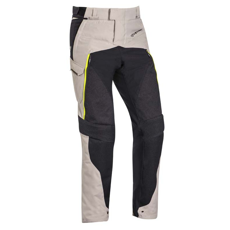 Ixon Eddas Textile Pants - Greige/Khaki/Black