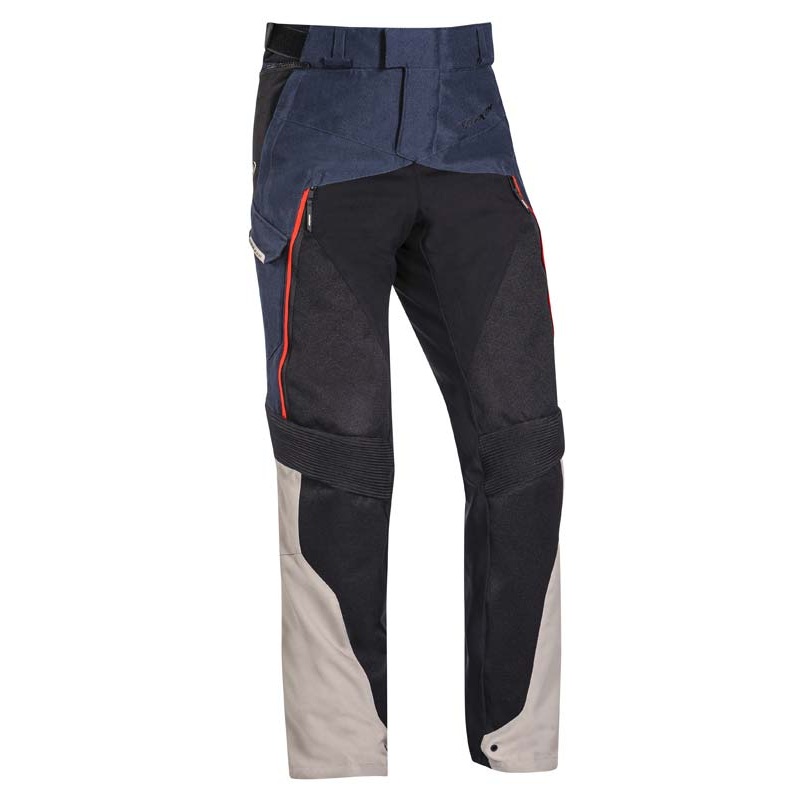 Ixon Eddas Textile Pants - Greige/Navy/Black