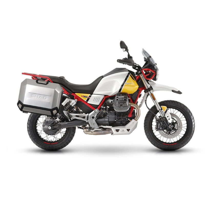 Shad 4P System Side Case Carrier Moto Guzzi V85TT