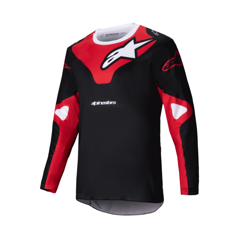 Alpinestars 2025 Racer Veil Jersey - Black Bright Red