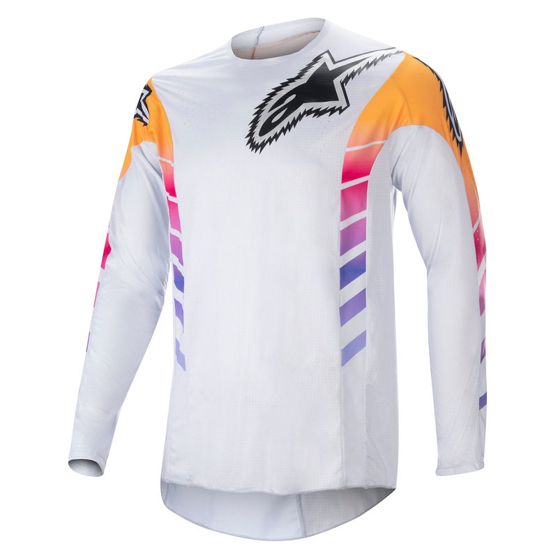 Alpinestars Techstar Daytona 23 Le Jersey - Haze Gray Orangefluro Rhodamine