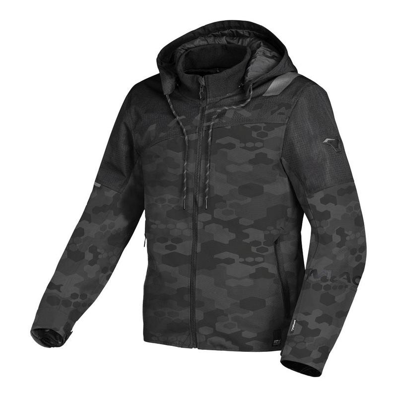 Macna Racoon Jacket Black/Grey Camo