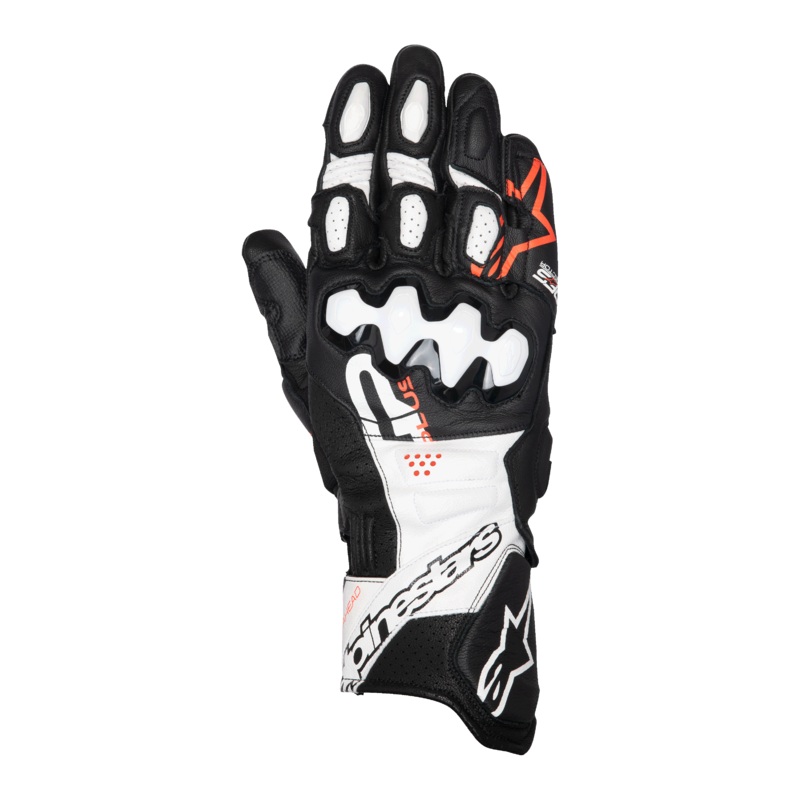 Alpinestars Gp Plus R V3 Leather Gloves - Black/White