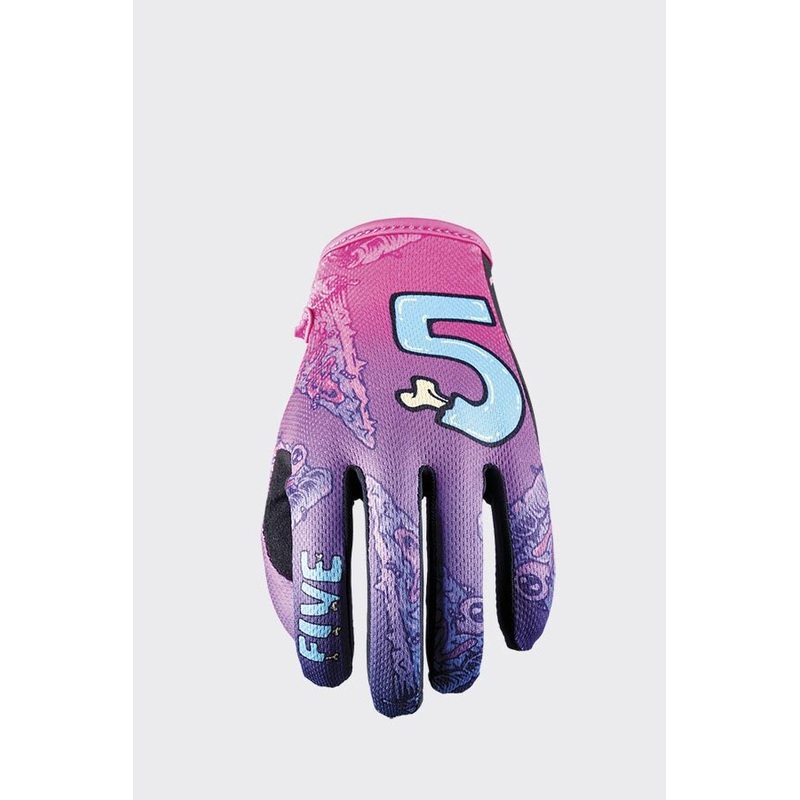 Five MXF-4 Gloves - Slice Purple