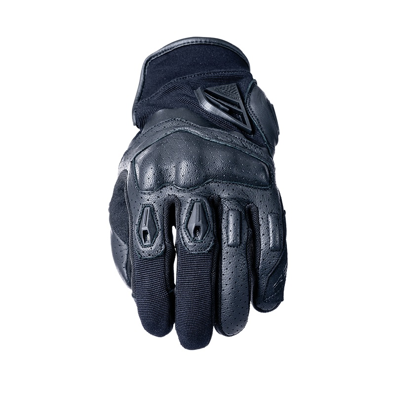 Five RS-2  21 Motorcycle Gloves - Black