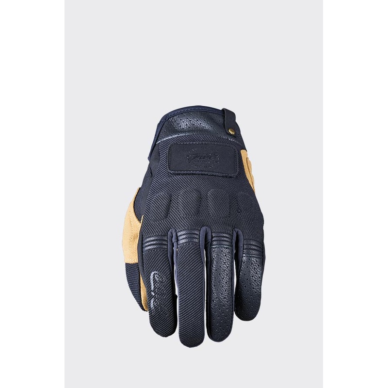 Five Scrambler Gloves - Black/Tan
