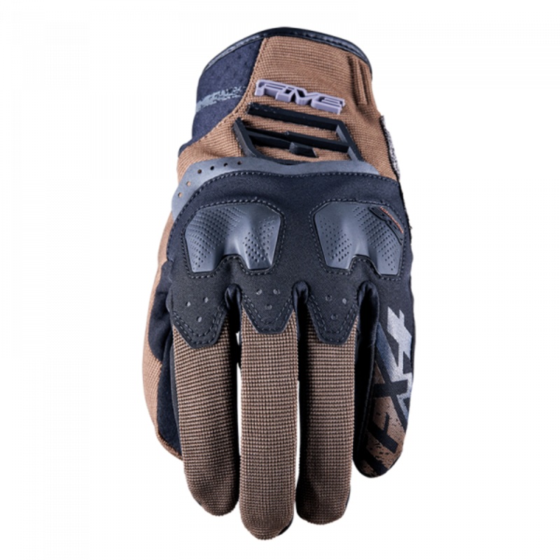 Five TFX-4 W/R Adventure Gloves - Brown