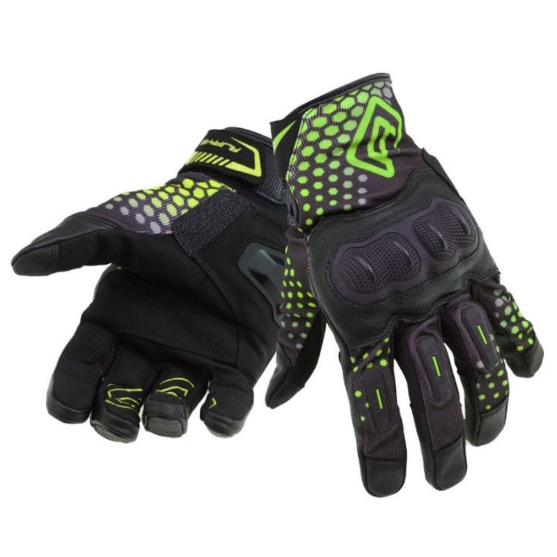 Rjays Air-Air-Tech Gloves - Black/Yellow