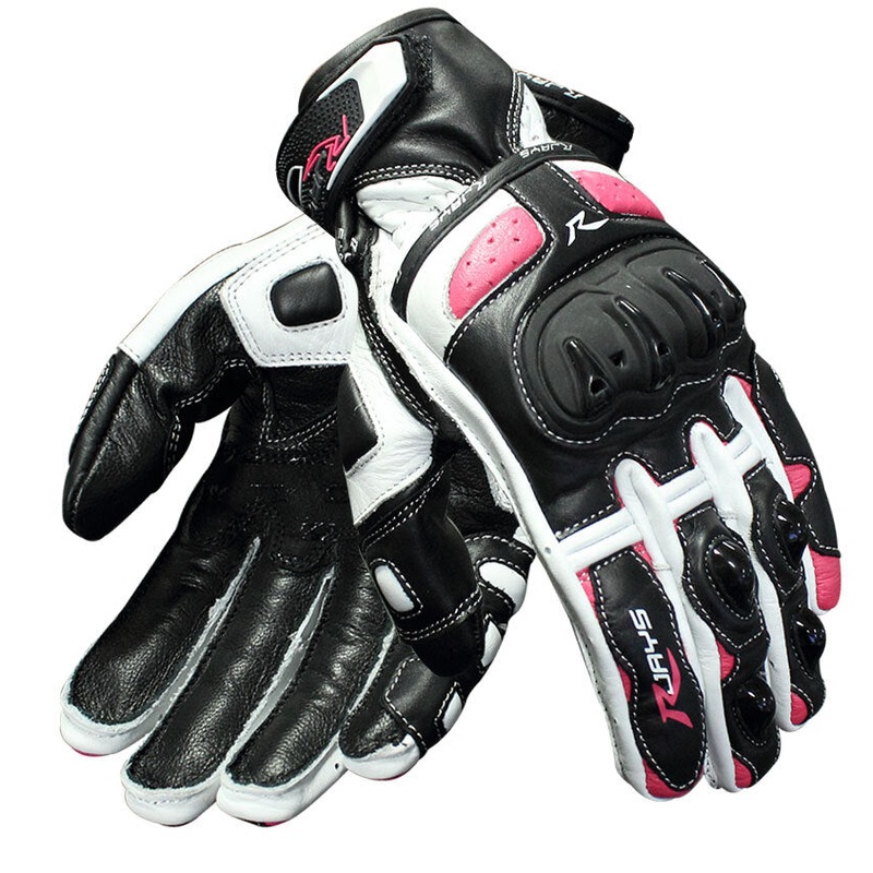 Rjays Canyon Ladies Gloves - Black/Pink/White