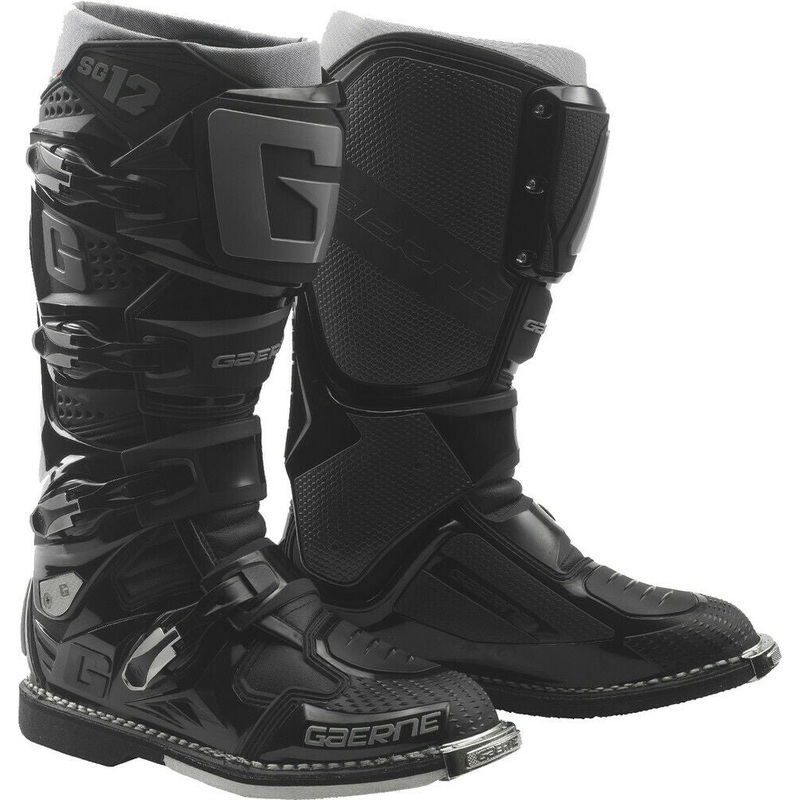 Gaerne SG-12 Off Road Motorcycle Boots - Black/Grey