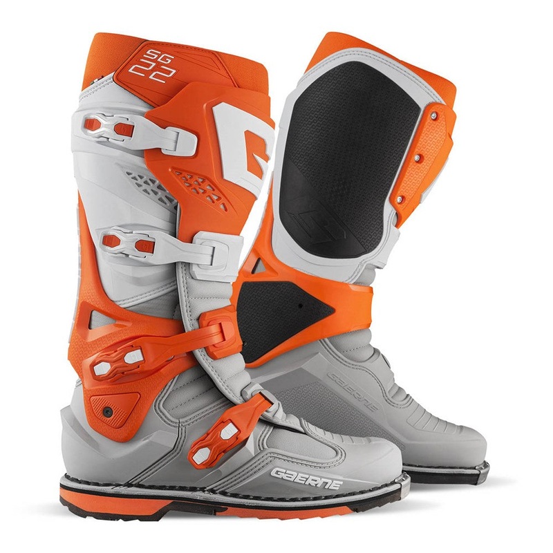 Gaerne SG-22 Boots - Orange/White/Grey
