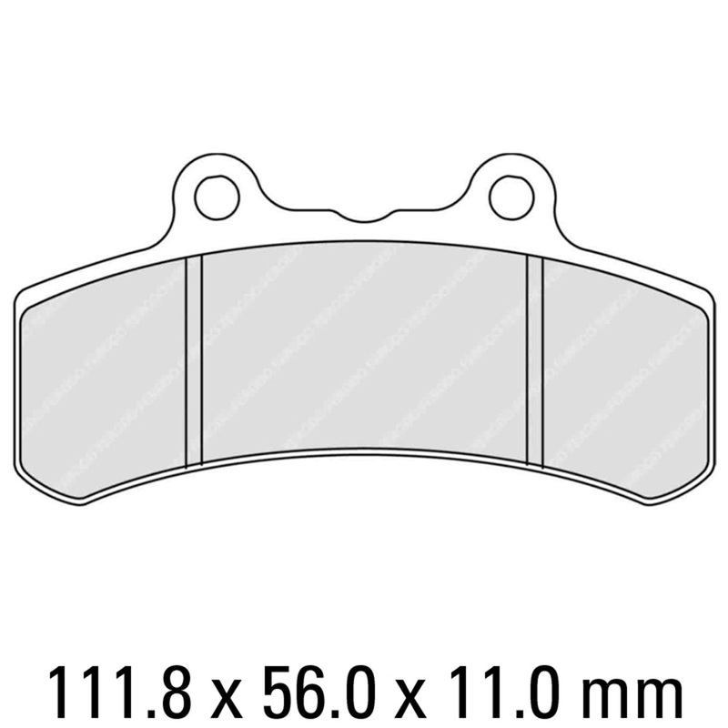 FERODO Brake Disc Pad Set - FDB847 ST
