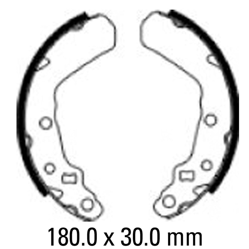 FERODO Brake Shoe Set - FSB929