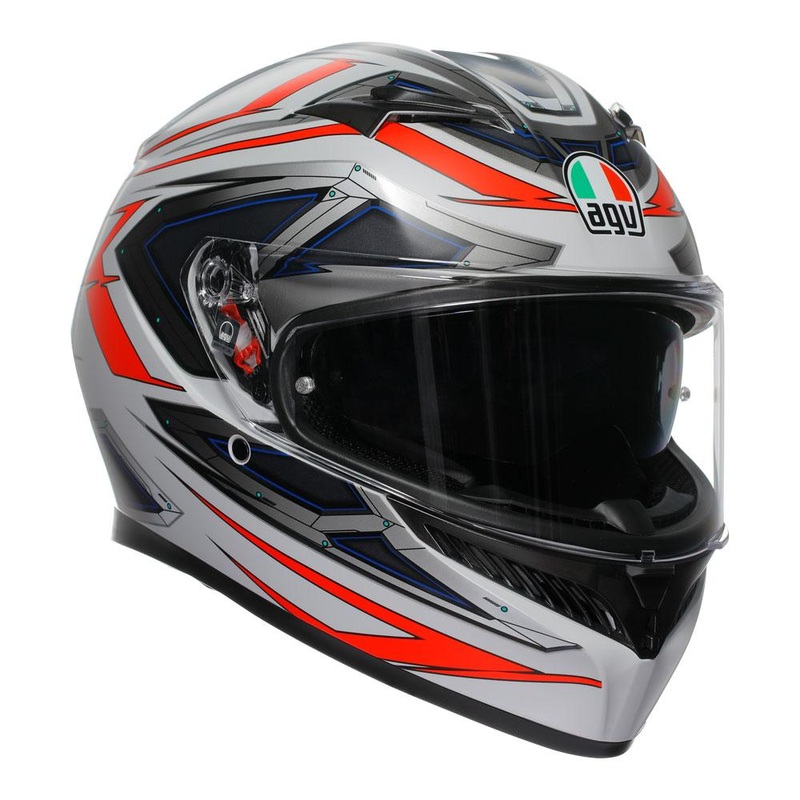 AGV K3 - SPACE WHITE/RED