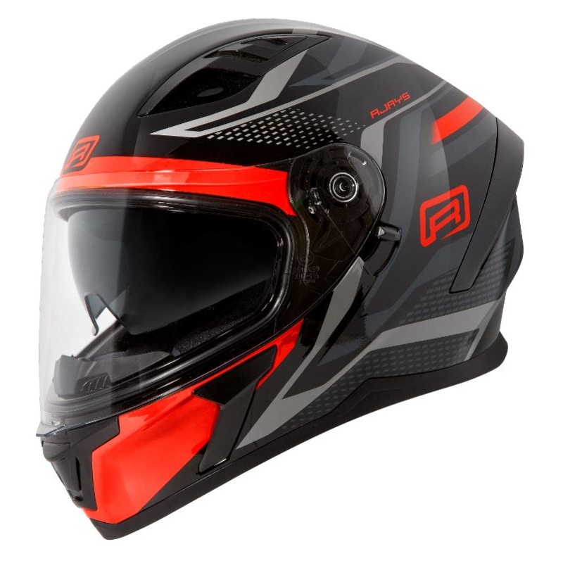 Rjays Apex III Ignite Helmet - Black/Red