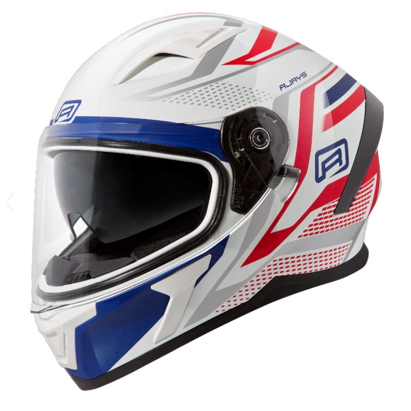 Rjays Apex III Ignite Helmet - White/Blue