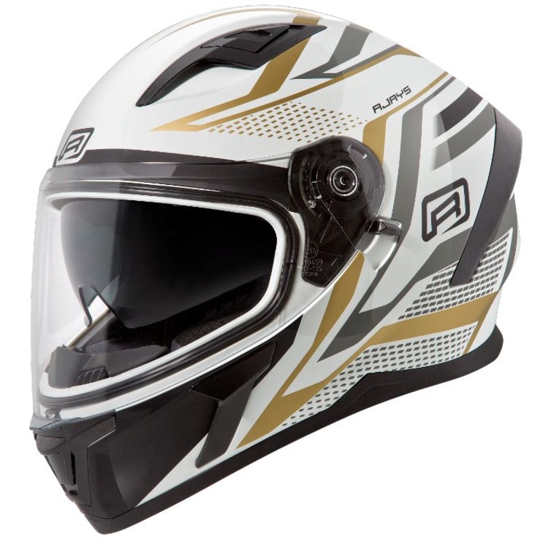 Rjays Apex III Ignite Helmet - White/Gold