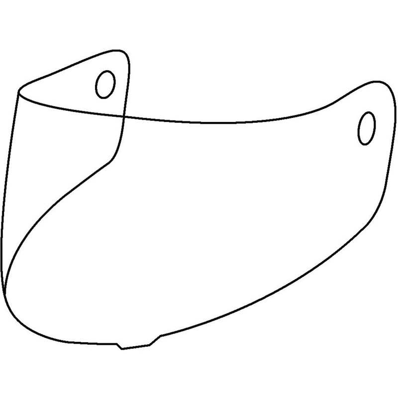 Rjays Dominator Ii Visor - Clear