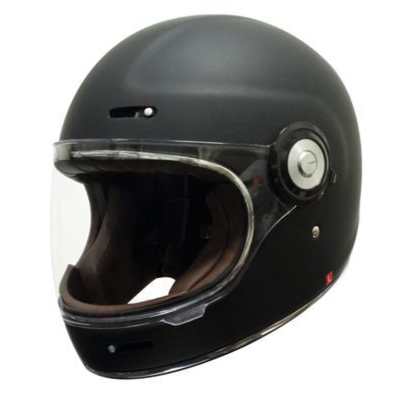 Scorpion Vintage Helmet - Matt Black