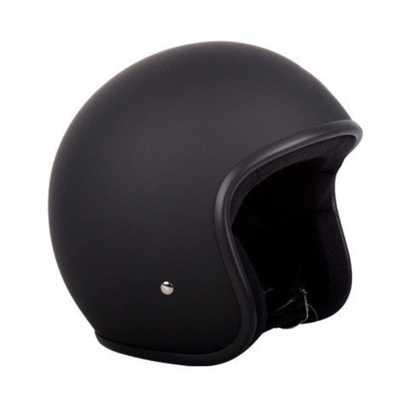 Bell Helmet Custom 500 Matte Black - No Studs