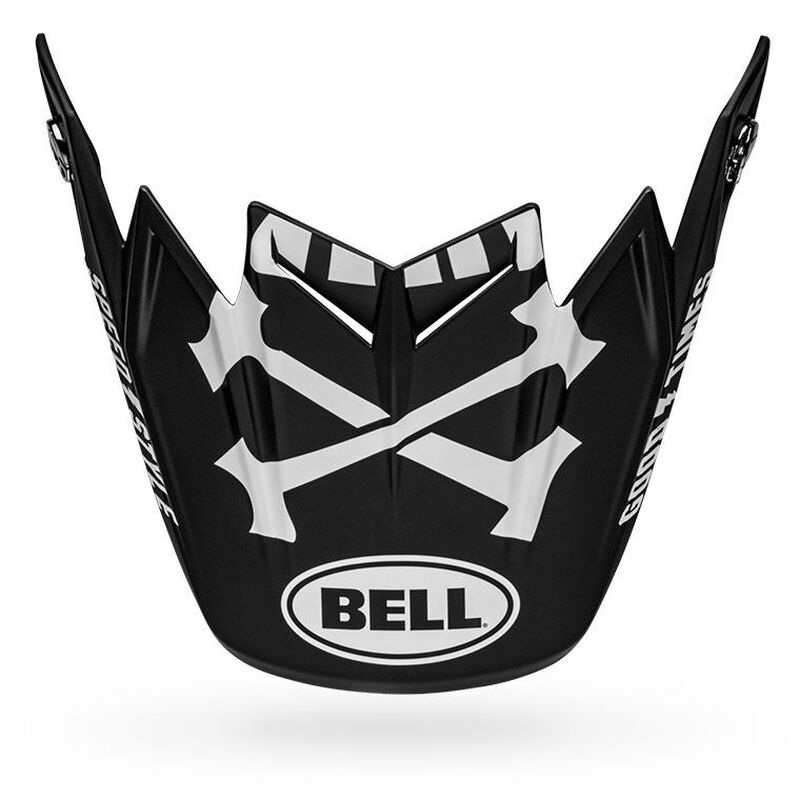 BELL Moto-9 Flex Visor - Fasthouse WRWF Matte/Gloss Black/White/Red