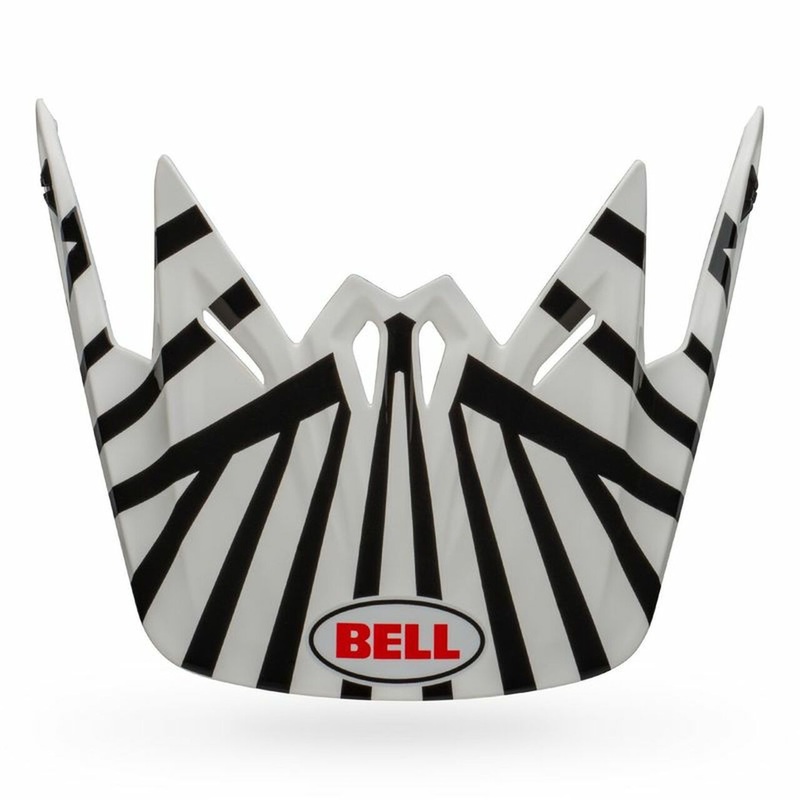 Bell Moto-9 Glory Replacement Youth Helmets Visor - Matte Green/Black/Infraned