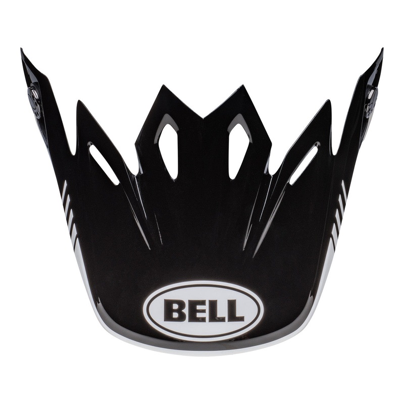 Bell Moto-9 Youth Mips Peak - Louver Black/White