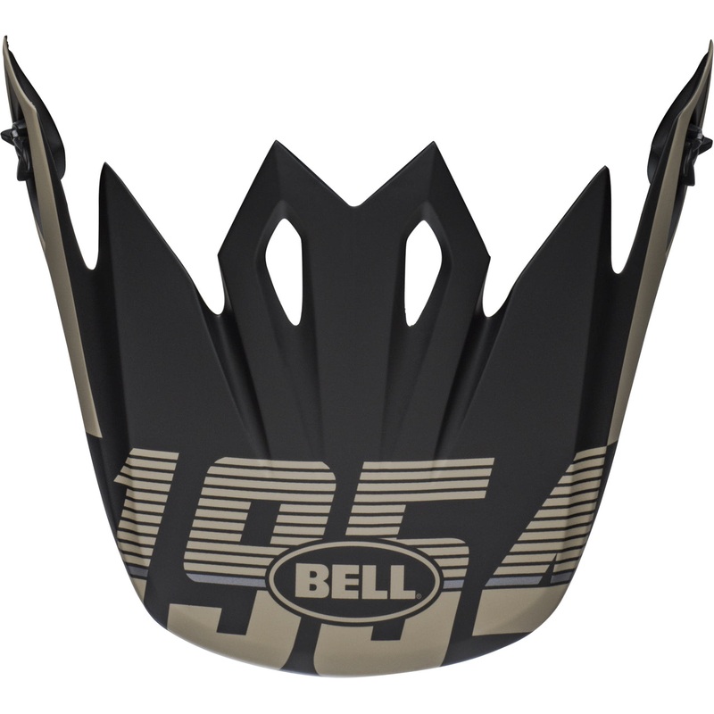 Bell Replacement MX-9 Peak Helmet Visor - Strike Matte Khaki/Black